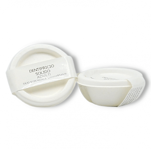 DENTIFRICE SOLIDE CITRON & SAUGE - GLI SFUSELLI® - 40G
