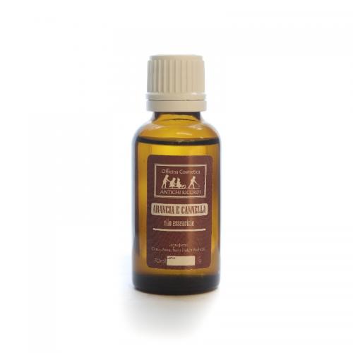 OLIO ESSENZIALE PURO ALL'ARANCIA E CANNELLA - 30ML