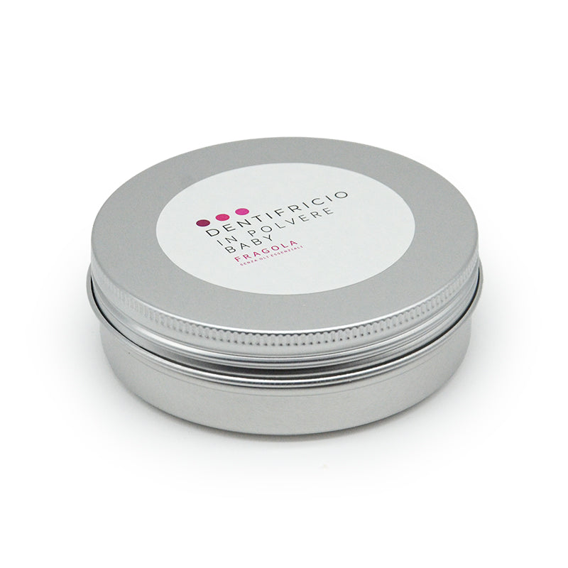 DENTIFRICIO IN POLVERE BABY ALLA FRAGOLA