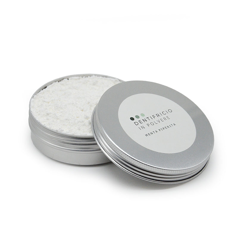 DENTIFRICE EN POUDRE À LA MENTHE POIVRÉE