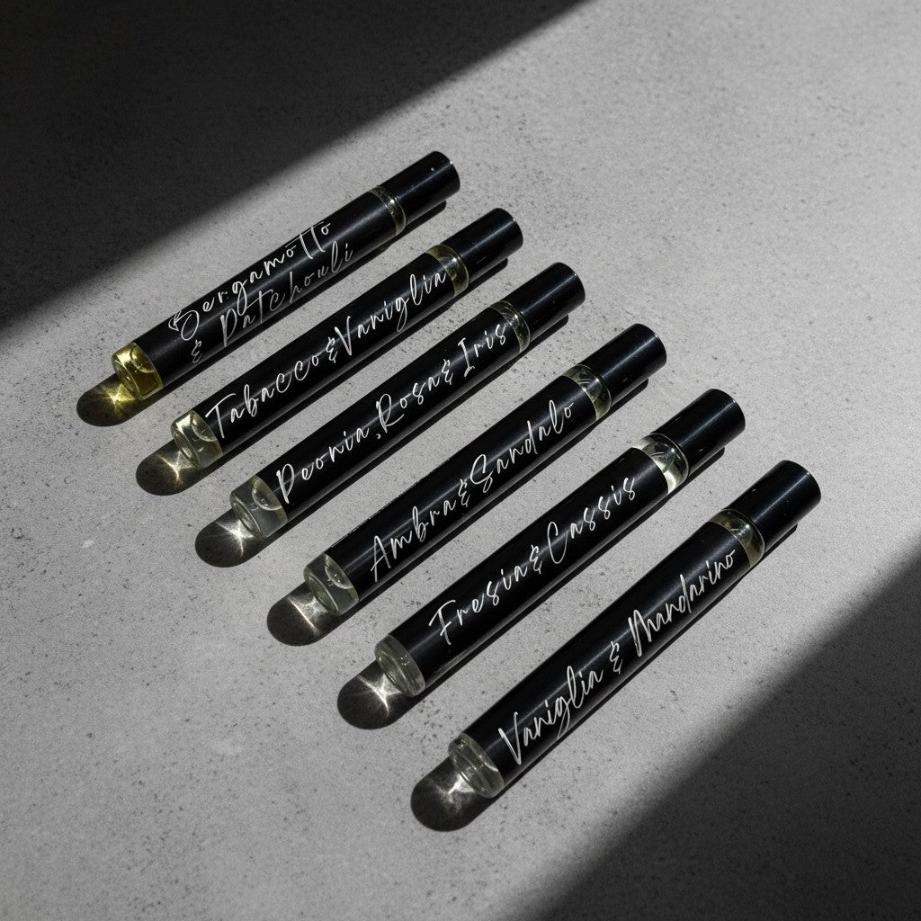 PROFUMO IN OLIO ROLL-ON AMBRA E SANDALO- 15ml