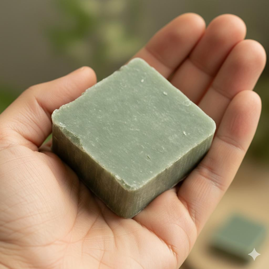 SHAMPOO SOLIDO CAMBIO STAGIONE CON ORTICA E MENTA