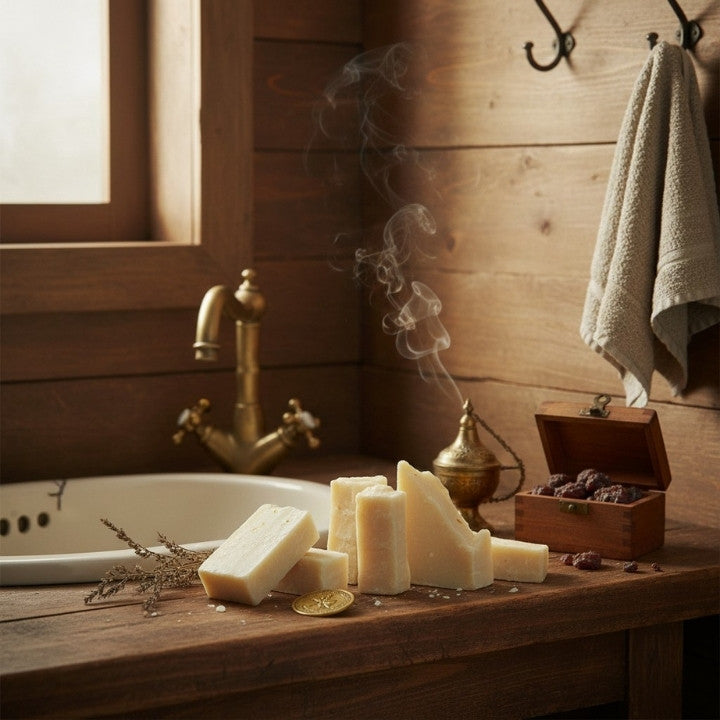 BOUTURES DE SAVON À L'ENCENS
