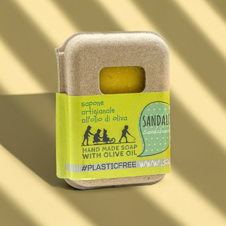 SAPONE SANDALO PACKAGING IN CARTONE RICICLATO