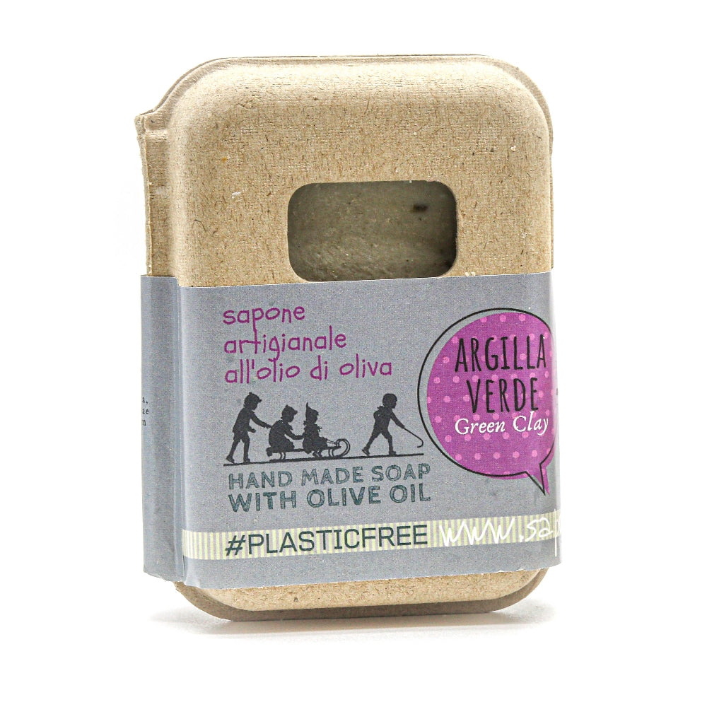 CLAY SOAP PACKAGING IN RECYCLED CARDBOARD
