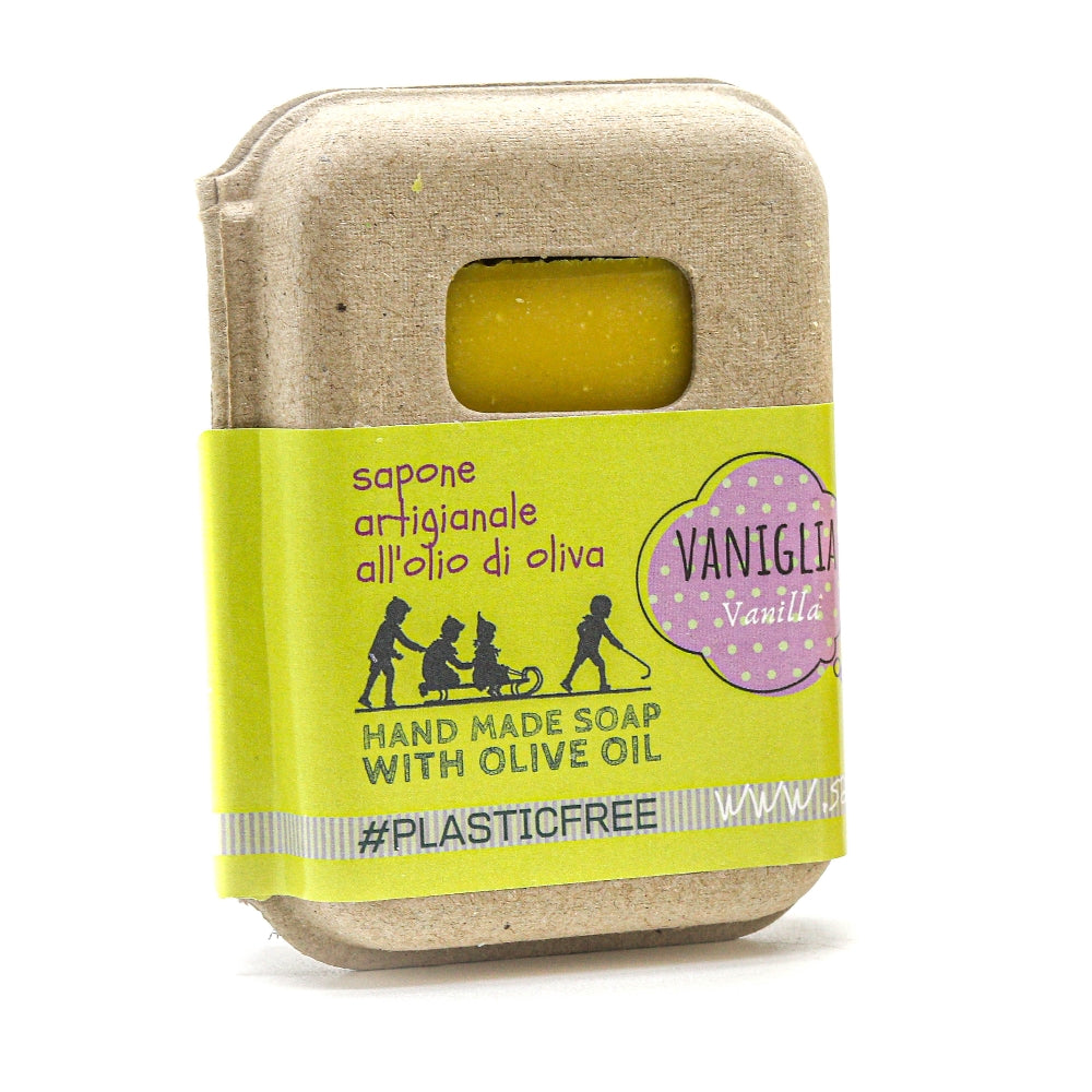 SAPONE VANIGLIA PACKAGING IN CARTONE RICICLATO