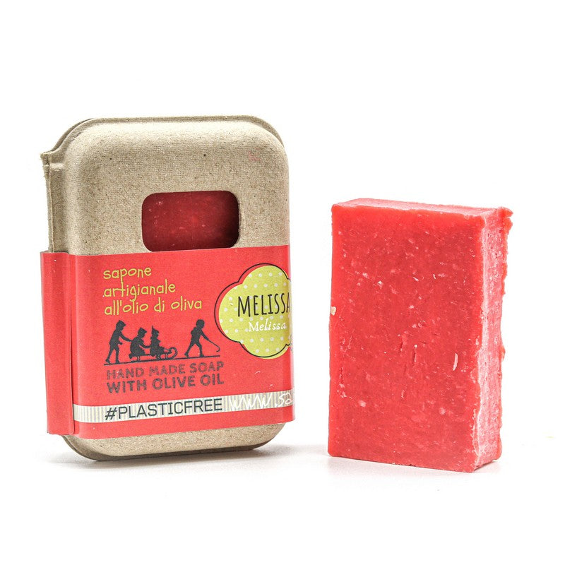 EMBALLAGE DU SAVON MELISSA EN CARTON RECYCLÉ