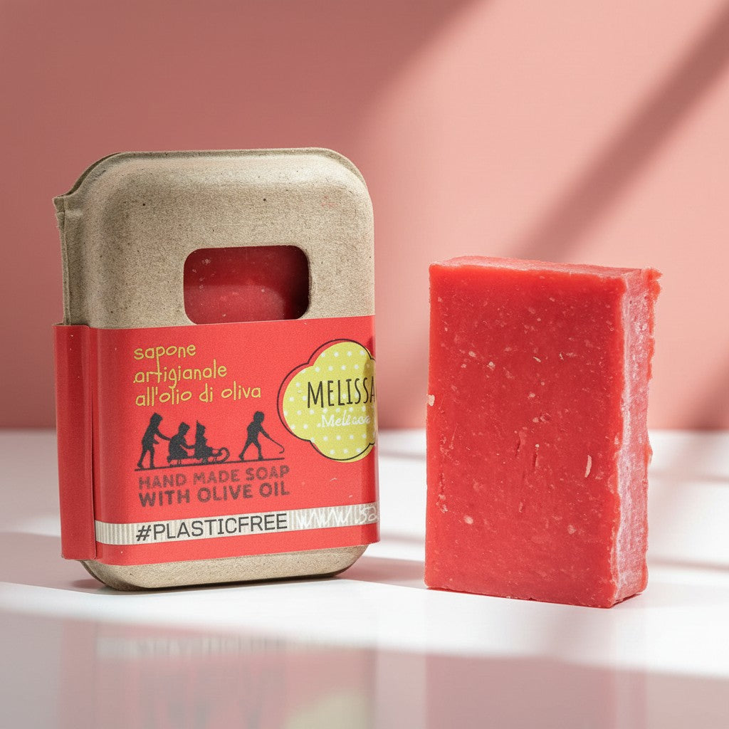 SAPONE MELISSA PACKAGING IN CARTONE RICICLATO