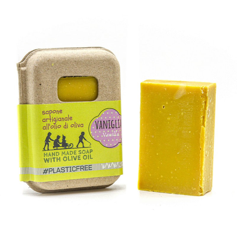 SAPONE VANIGLIA PACKAGING IN CARTONE RICICLATO