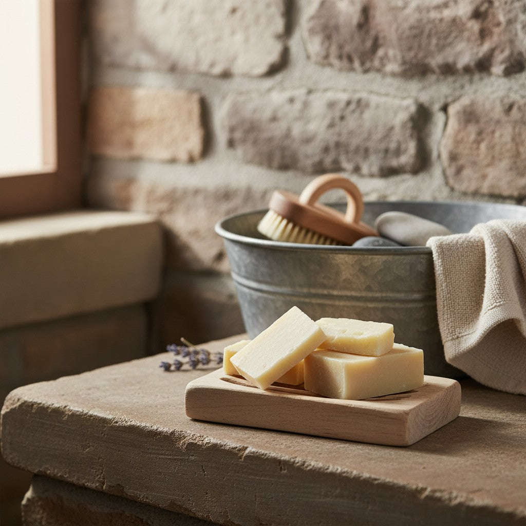 Patchouli and Shea Butter Soap Scraps