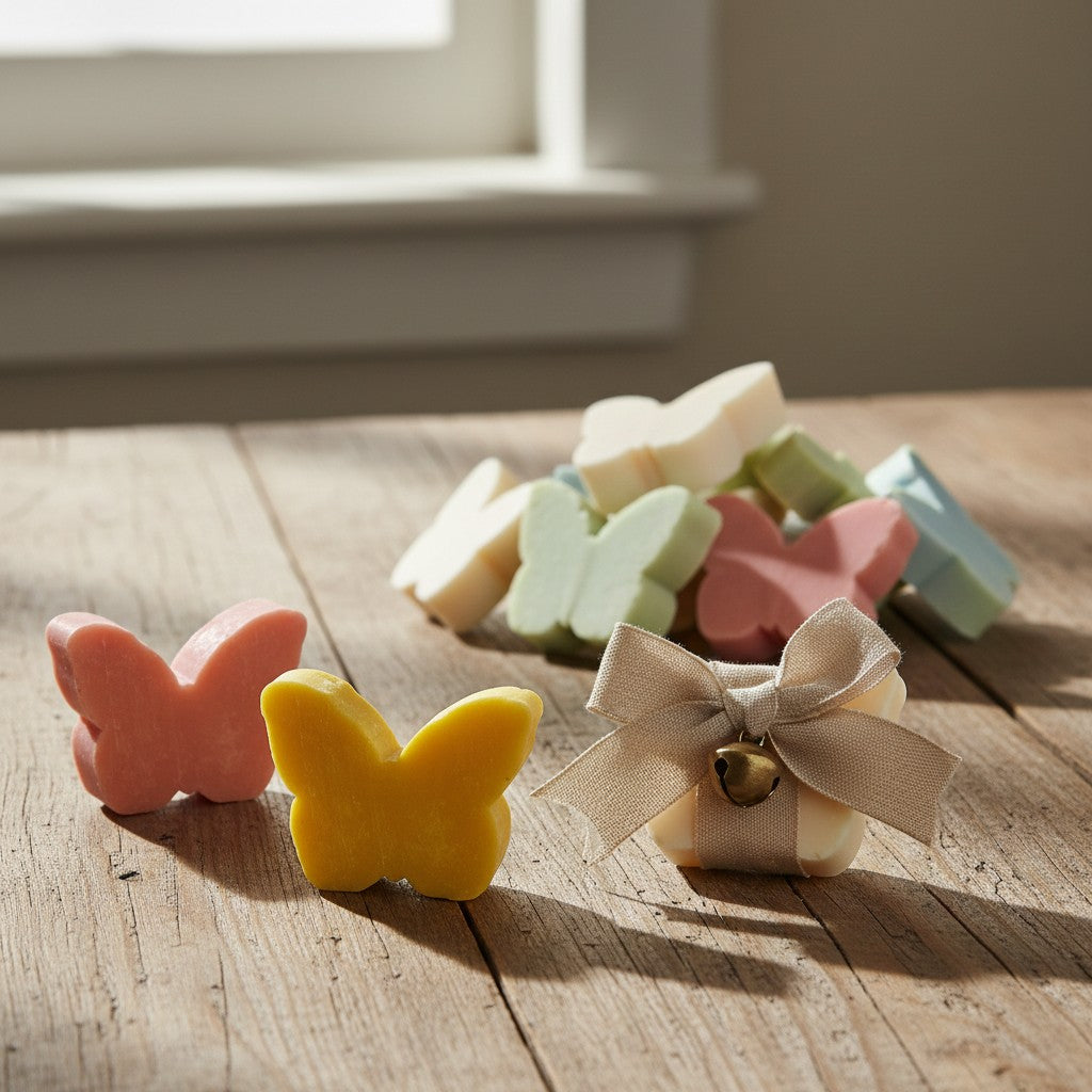 8 FARFALLE DI SAPONE