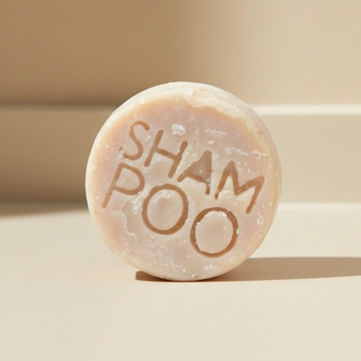 SHAMPOING SOLIDE POUR CHEVEUX AFRO OU BOUCLÉS POREUX À LA CANNELLE Gli Sfuselli® ZÉRO DÉCHET