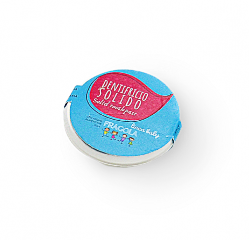 DENTIFRICIO SOLIDO "BABY" ALLA FRAGOLA - 40G