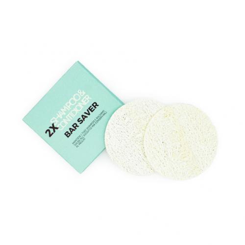 BAR SAVER - POGGIA SOLIDI IN LUFFA - 2 pz