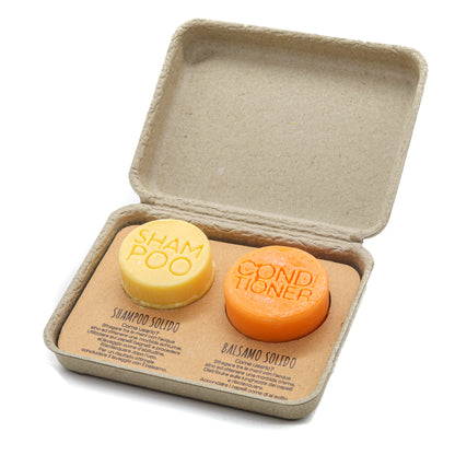 Combo Pack Solid Shampoo and Conditioner for Curly Hair
