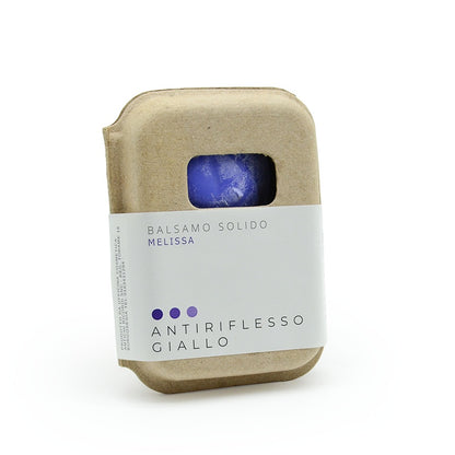 SOLID ANTI-YELLOW BALM WITH LEMON BALM WITH CORK BAR SAVER
