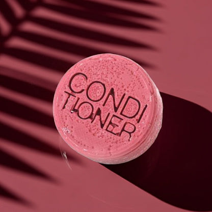 SOLID CONDITIONER FOR SMOOTH AND FINE HAIR WITH LILAC FLOWER Gli Sfuselli® ZERO WASTE