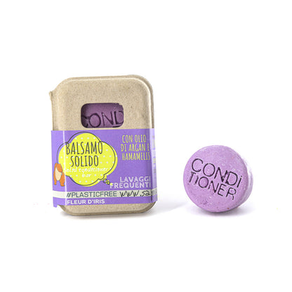 BALSAMO SOLIDO LAVAGGI FREQUENTI AL FLEUR D’IRIS senza BAR SAVER IN SUGHERO