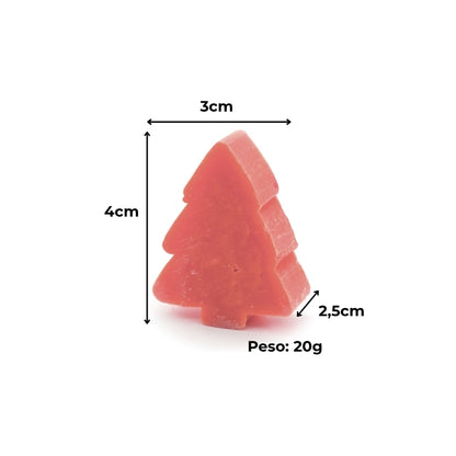 RED ROSE PINE-SHAPED SOAP, Gli Sfuselli® - Mini