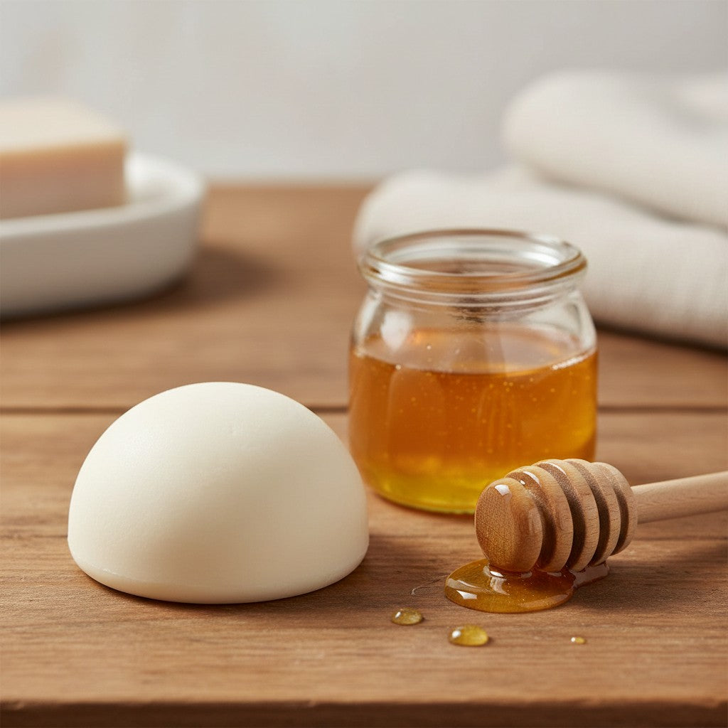 SOLID CONDITIONER WITH HONEY AND VERBENA Gli Sfuselli® ZERO WASTE