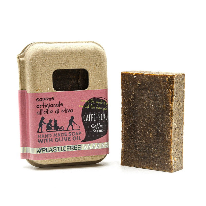 SAPONE CAFFÈ SCRUB PACKAGING IN CARTONE RICICLATO