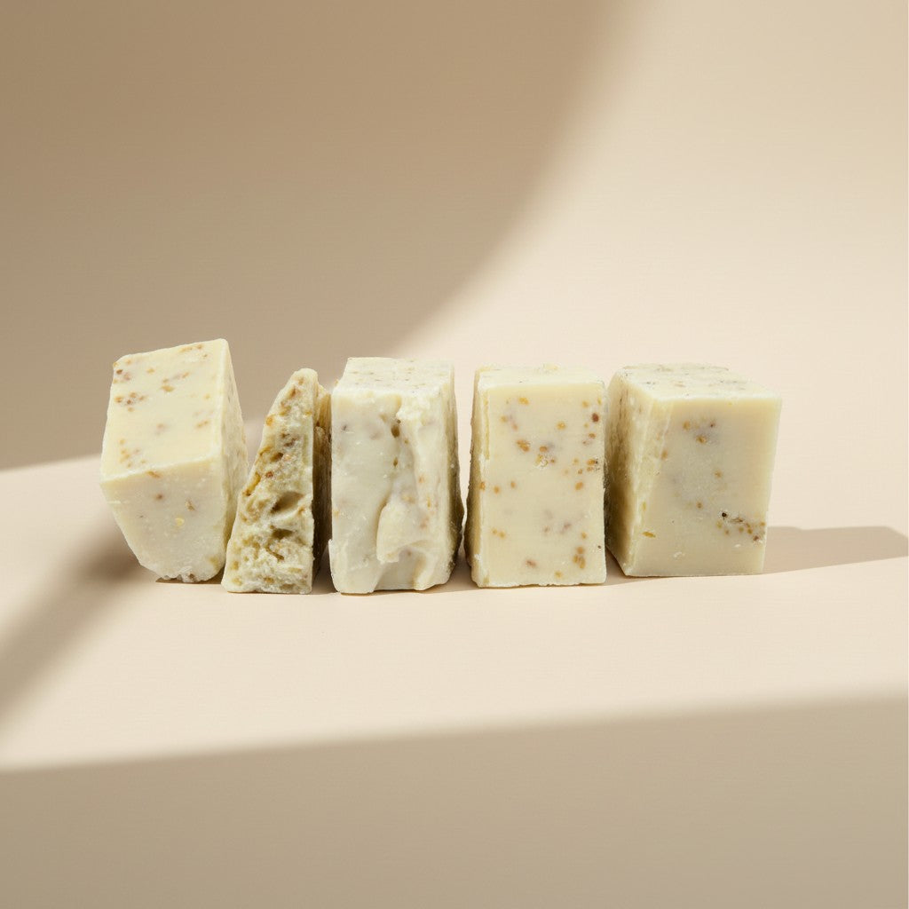 SESAME SOAP CUTTINGS - BODY SCRUB