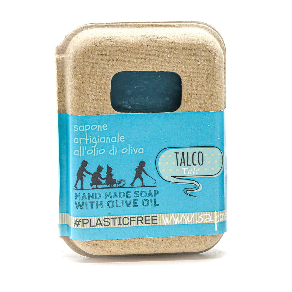 SAPONE TALCO PACKAGING IN CARTONE RICICLATO