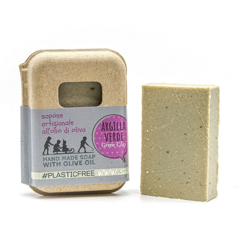 CLAY SOAP PACKAGING IN RECYCLED CARDBOARD