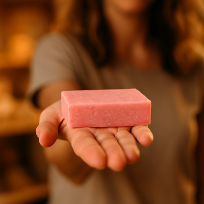 SAVON ARTISANAL À LA FLEUR DE LOTUS