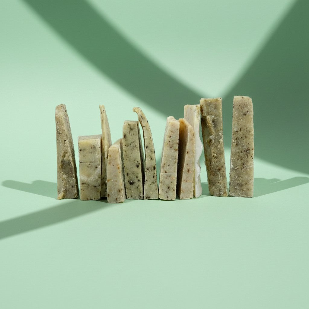 PEPPERMINT SOAP CUTTINGS