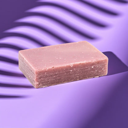 EMBALLAGE DE SAVON VIOLET EN CARTON RECYCLÉ