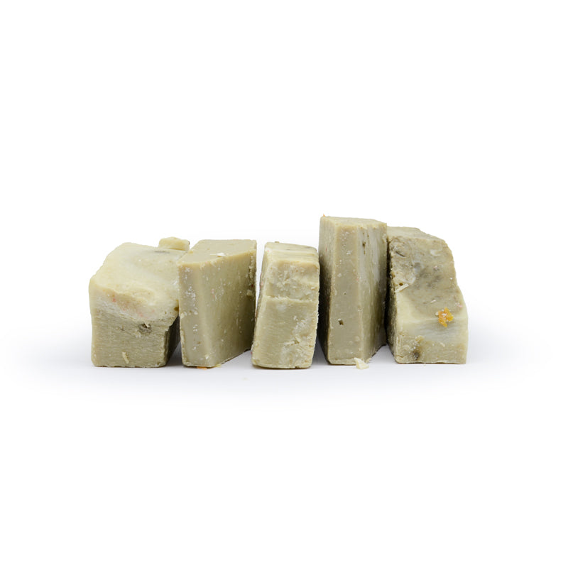 GREEN CLAY SOAP CUTTINGS