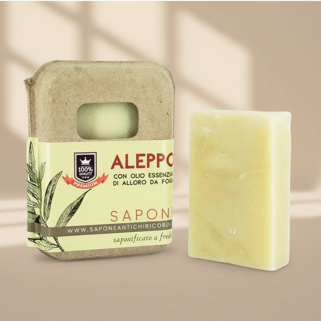 ALEPPO SOAP PACKAGING IN RECYCLED CARDBOARD