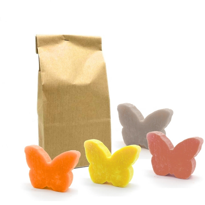 8 FARFALLE DI SAPONE