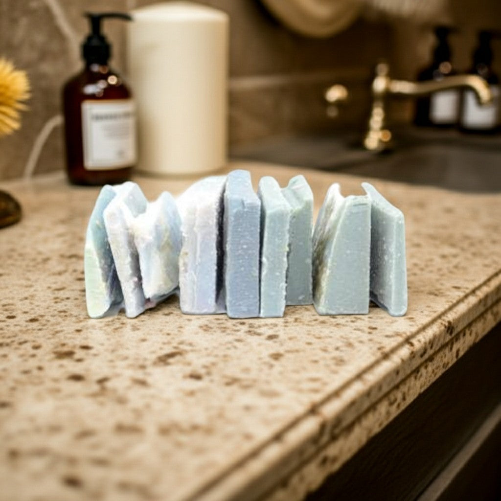 RITAGLI DI SAPONE AL TALCO
