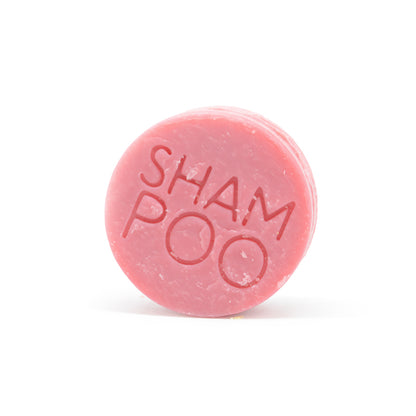SOLID SHAMPOO FOR BLOND HAIR WITH STRAWBERRY GRAPE AND CORK BAR SAVER