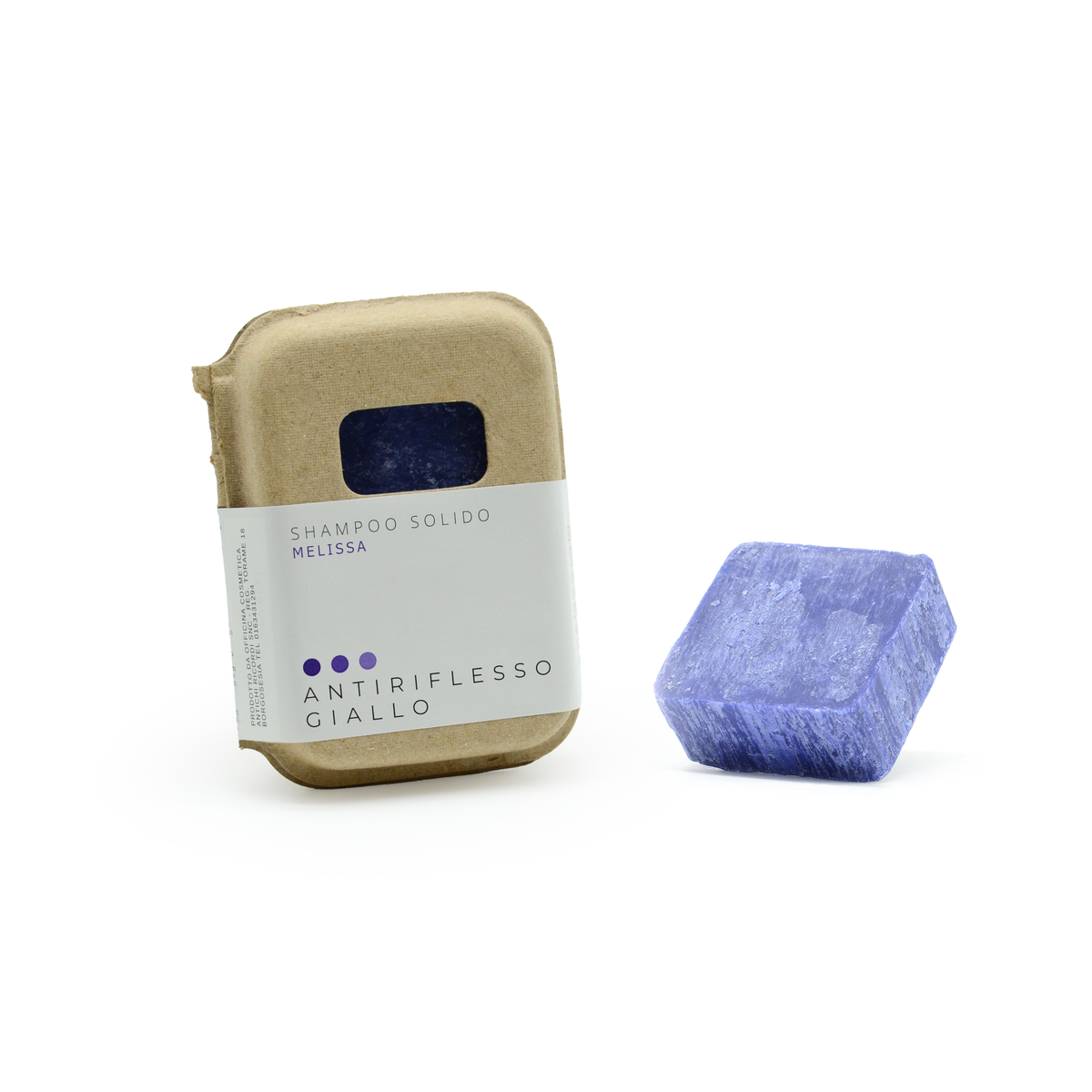 SHAMPOO SOLIDO ANTI GIALLO ALLA MELISSA