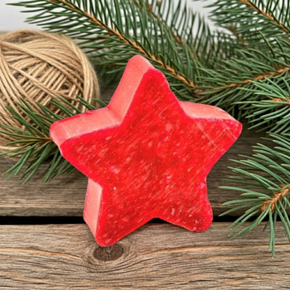 STAR-SHAPED RED ROSE SOAP, Gli Sfuselli® - Maxi